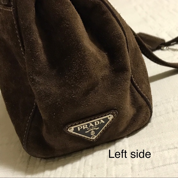 Vintage! Authentic Prada Suede Satchel - Picture 10 of 16